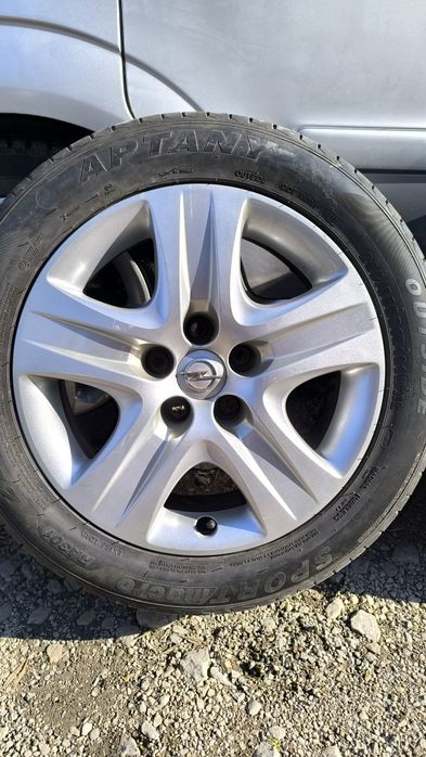 Структурни стоманени джанти 17'' оригинални 7J X 17  със размер 5x120