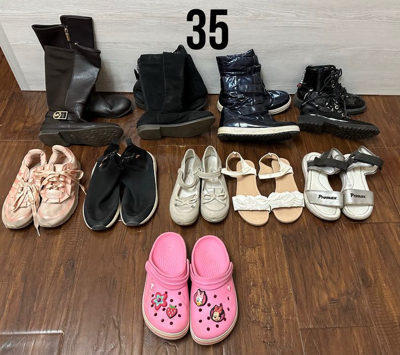 Фирменная обувь на девочку размеры с 29 до 37