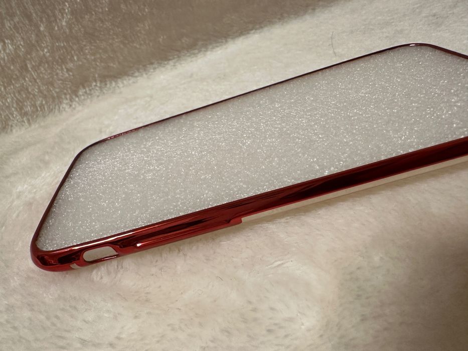 Back Case Cover for Apple iPhone 7 8 SE 2020 (Chrome Red)