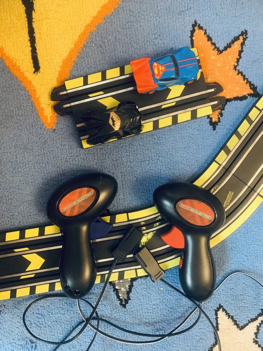 Microscalextric justice league