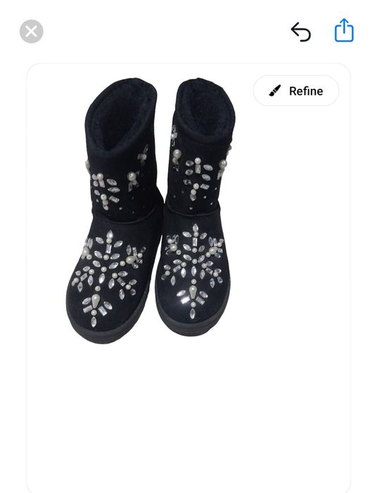 Ghete dama impecabile.