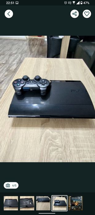 Playstation 3+maneta+joc