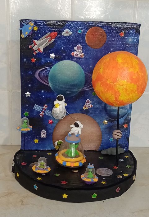 Поделки .Космос.