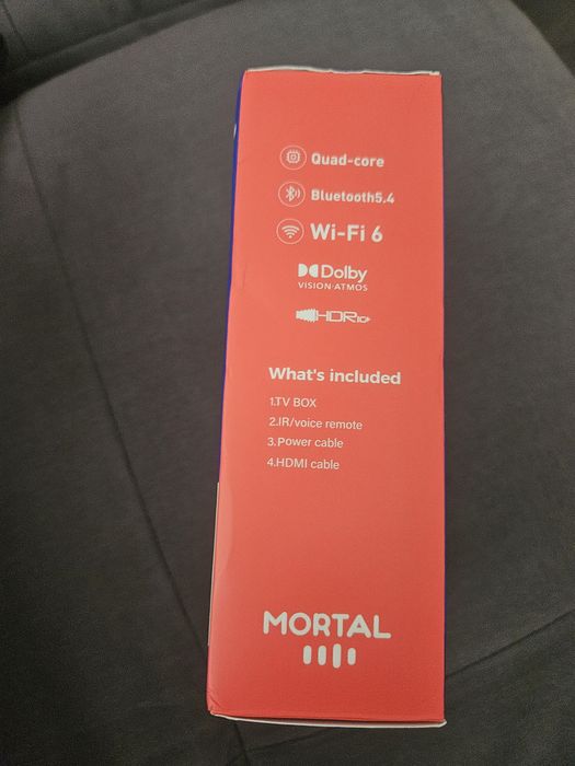 Android box Mortal 8 g ram si 128 storage