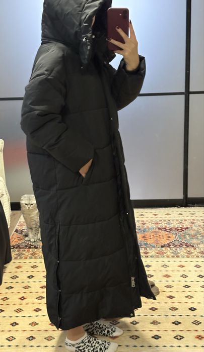 Зимняя куртка черная