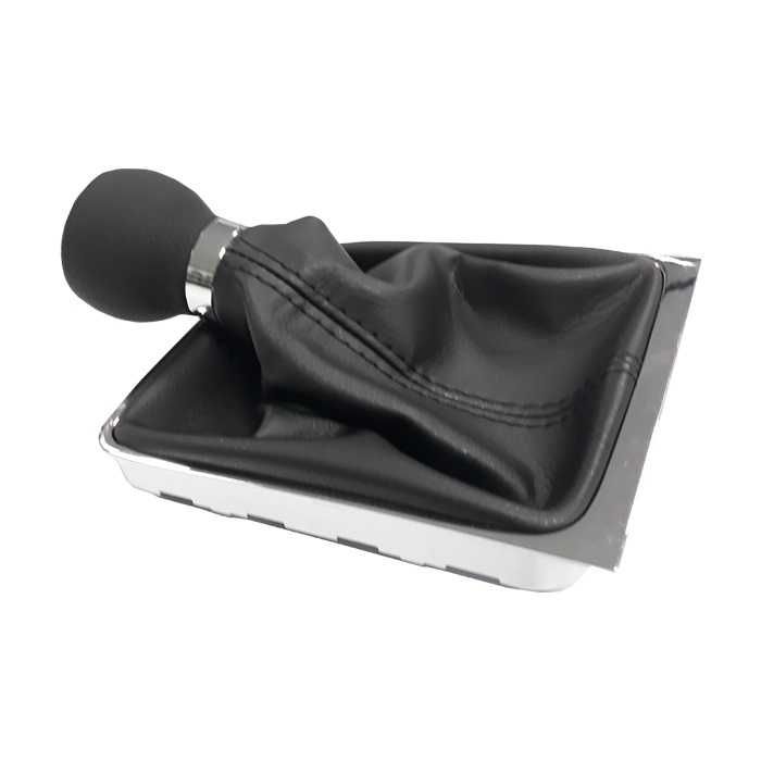 Топка за скоростен лост с маншон Passat B6 06-12 5 скорост черен конец