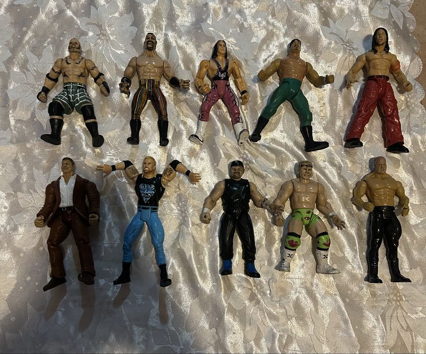 Figurine wwe wrestling