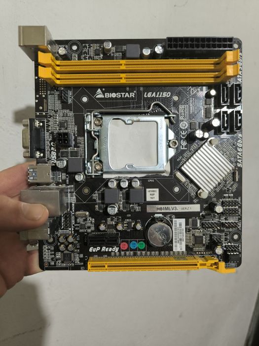 Продам материнскую плату BIOSTAR H 81 MLV3