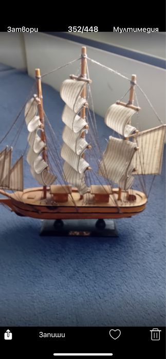 Сувенирен макетен кораб