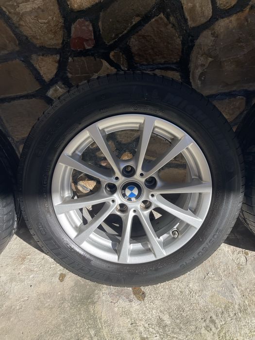 Jante aliaj bmw 5x120, anvelope 205/60/R16 seria 1 2 3 E46 E90 F20 F30