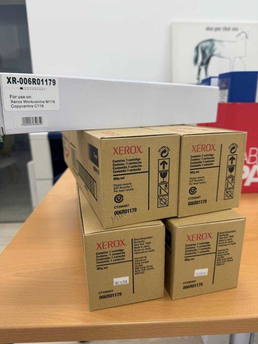 Copiator+scaner monocrom Xerox M118+4 x cartuse+1 fuser kit