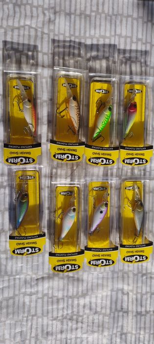 Нови воблери STORM smash shad 5 см