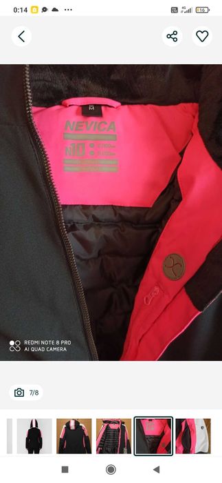 Geacă schi ski femei Nevica.