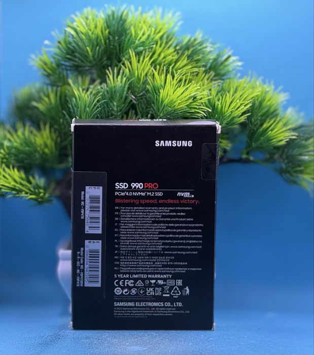 ЧИСТО НОВ SSD Samsung 990 PRO 4TB NVMe M.2 - ТОП производителност