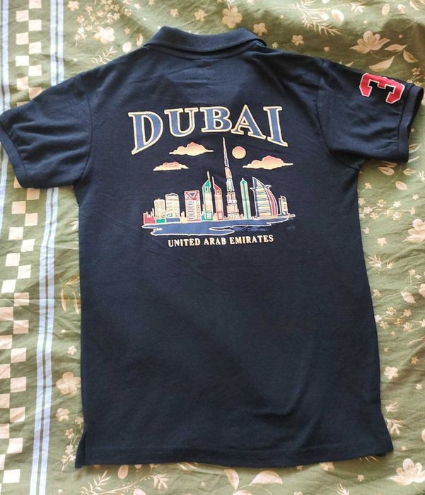 Детска тениска от Дубай с надпис Dubai
