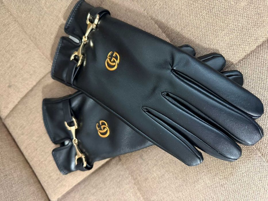Manusi din piele GUCCI
