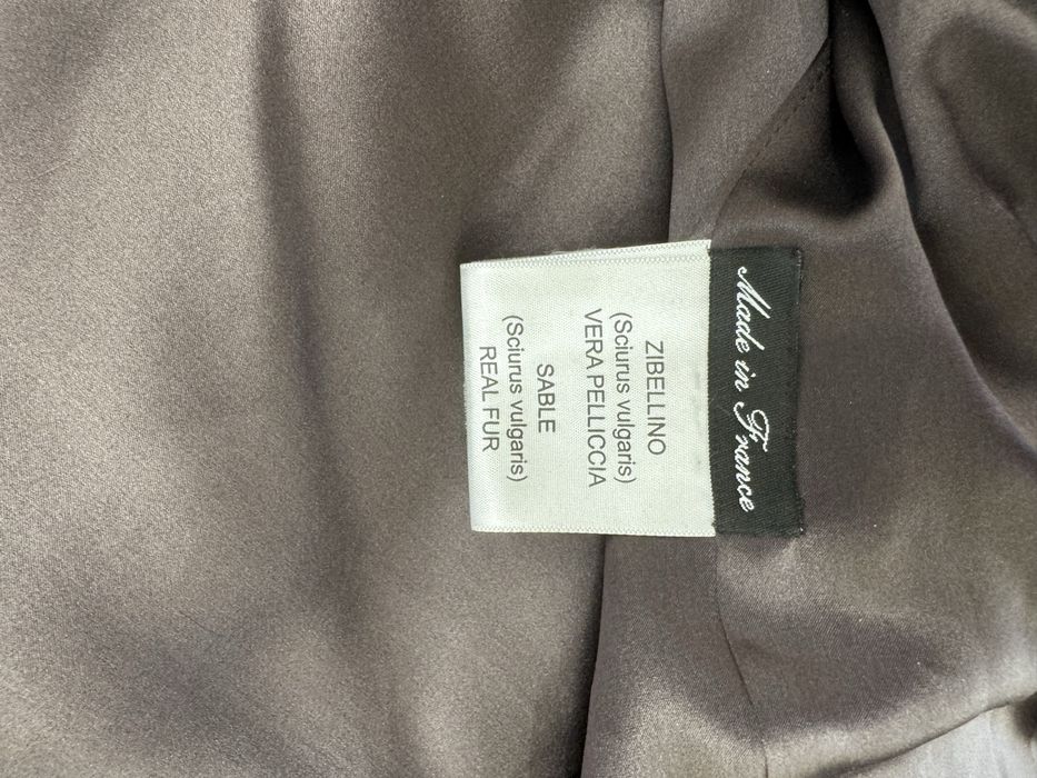 Соболиная шуба 75 см