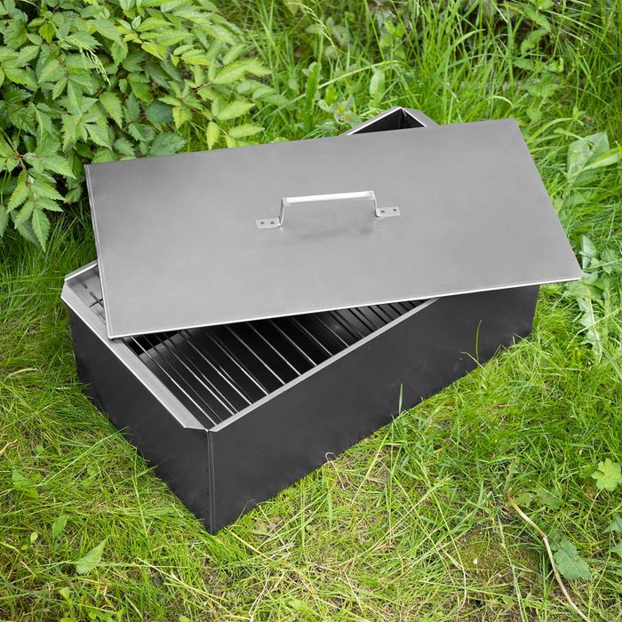 Коптильня двухъярусная Palisad Camping, большая ( 600 × 320 × 250 мм )