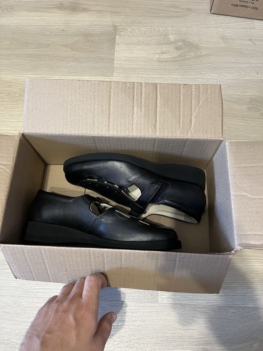 Летние кожаные сандали