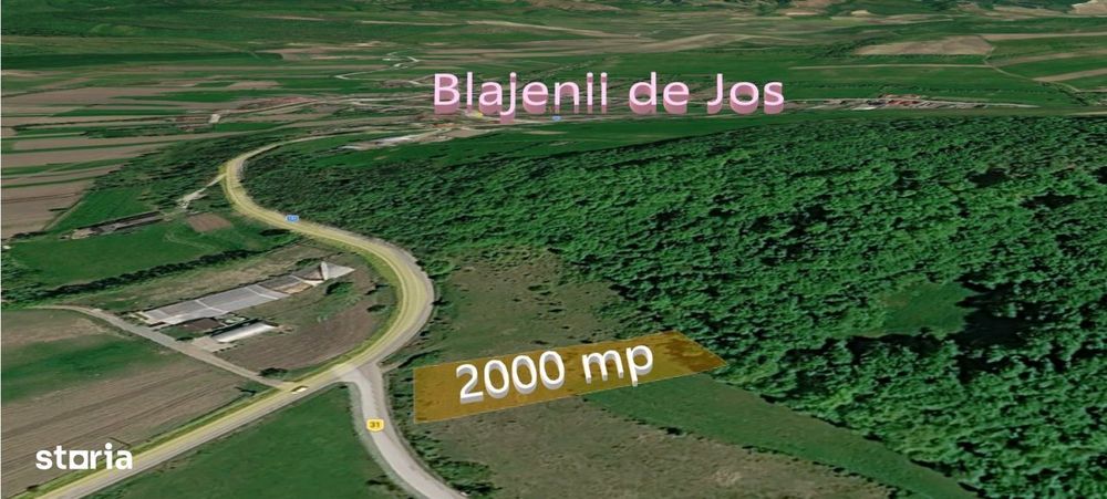 Teren intravilan arabil 2.000 mp - Sintereag, Bistrita