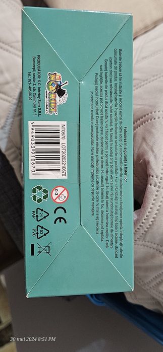 Casti audio cu urechi luminoase  On-Ear