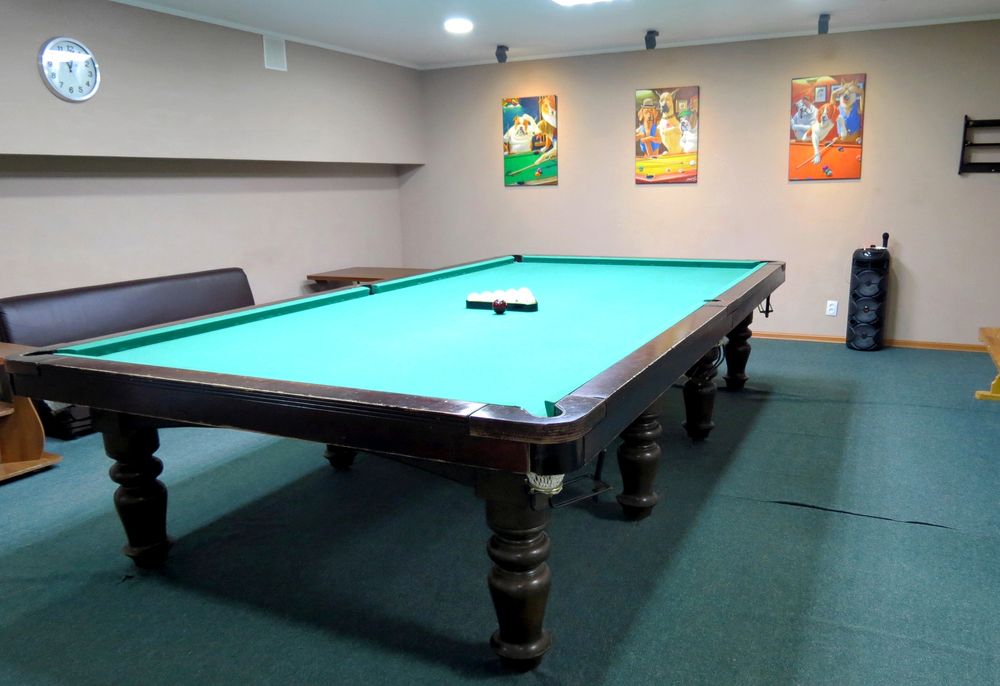 Сауна баня с бассейном