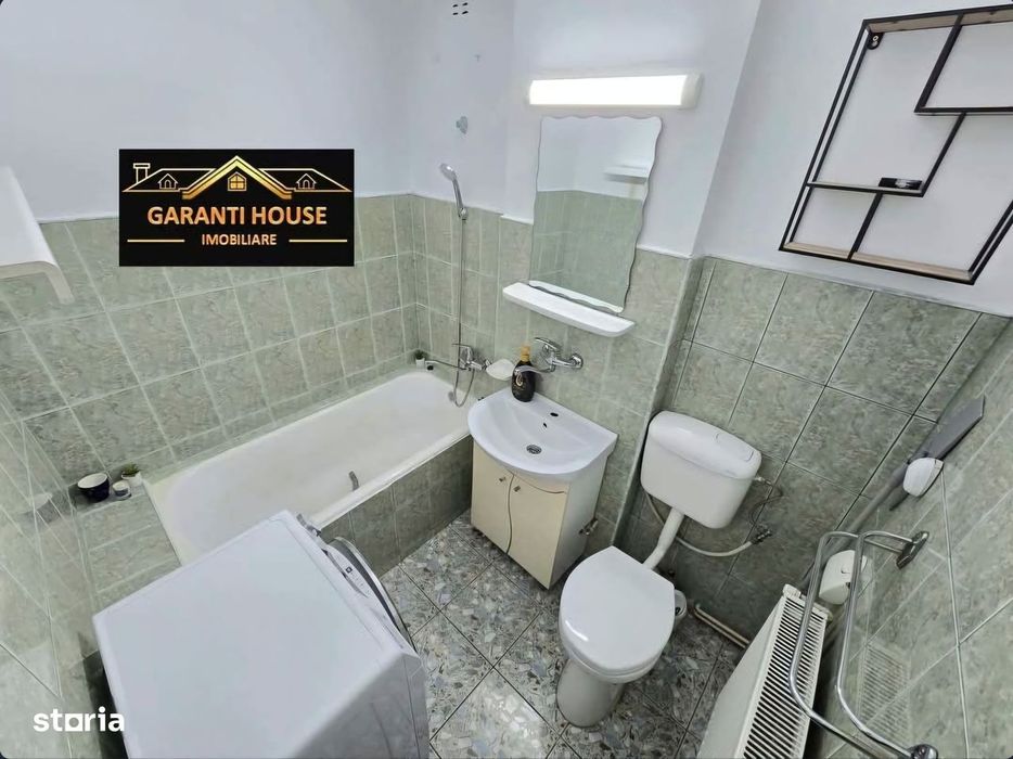 Oituz, etaj intermediar, garsoniera mobilata si utilata, 200€/Luna