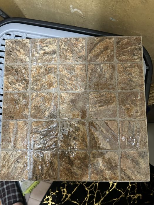 Кафель в хорошем состоянии