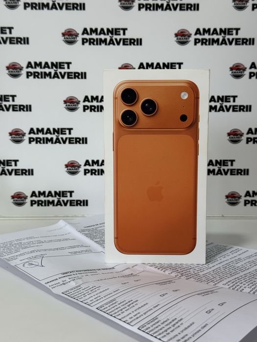 Iphone 17 Pro Max 256 GB Orange Sigilat Garantie