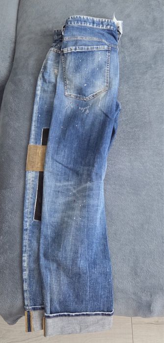 Geaca piele Boss+Blugi Dsquared Originali 100%