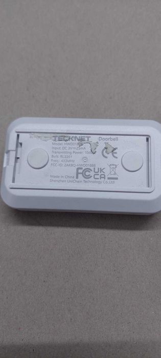 Безжичен звънец TECKNET HWD01878