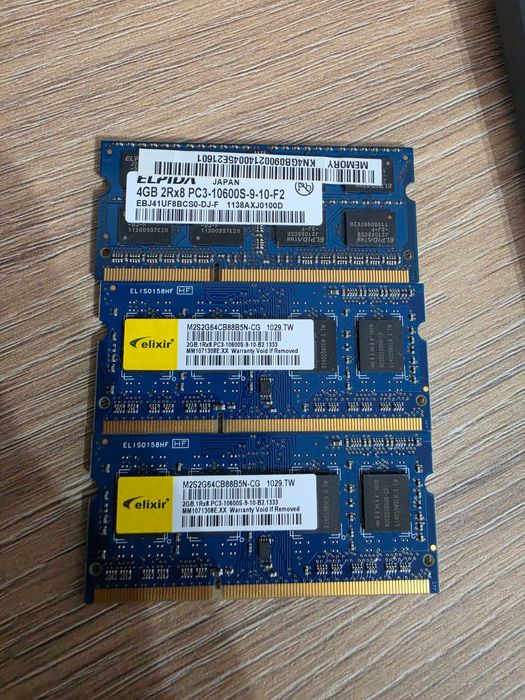 Рам памет от лаптоп - 4GB RAM и 2x2GB RAM