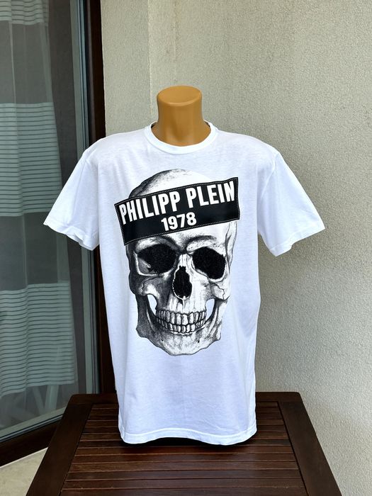 Мъжка тениска Philipp Plein - размер L, Отлично състояние