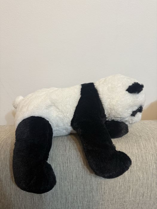 Jucărie din pluș Panda alb-negru, moale, pufos, 30 cm