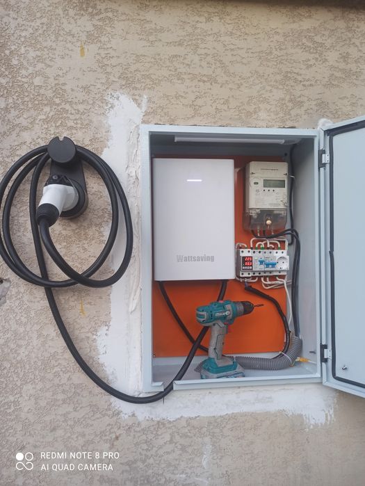 Установка зарядное устройство для Электромобилей.
7квт зарядка установ