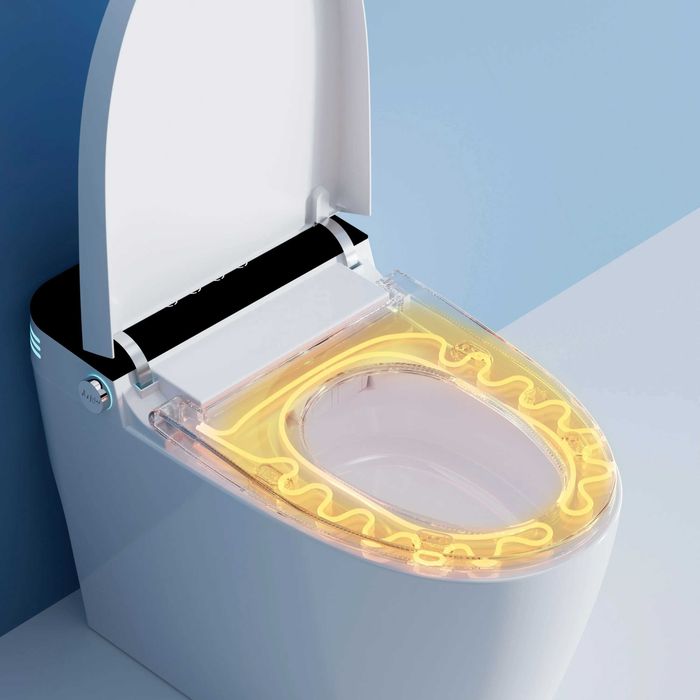 Мултифункционална смарт тоалетна с биде, подгрев, сушене, масаж
