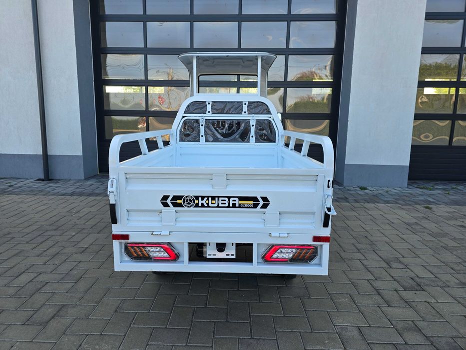 Triciclu cargo cu semicabina KUBA GL35000 full electric