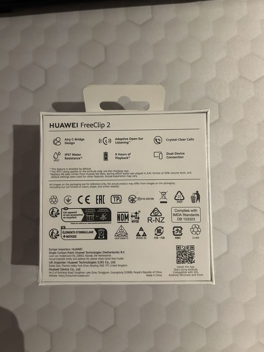Caști Huawei FreeClip 2