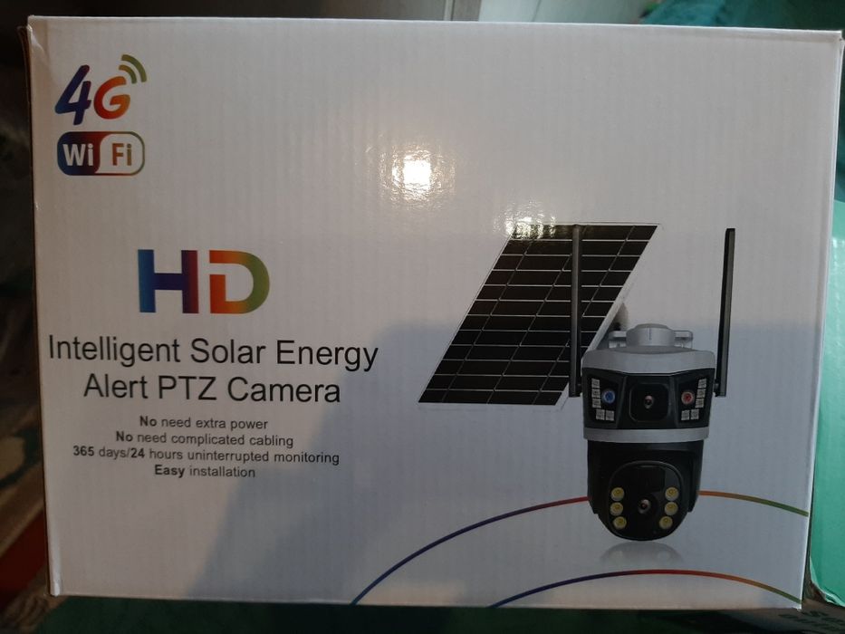 Камера видеонаблюдения на солнечной батарее