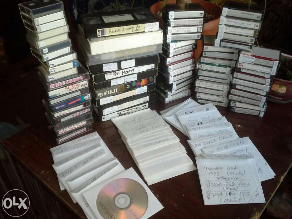 Casete Video,pe DVD,stick ,VHS,vhsc,hi8,digital8,8mm,mini,dv .