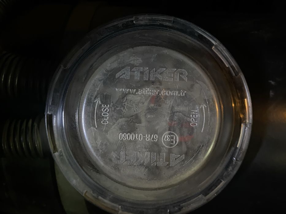 75л газ балон черного цвета