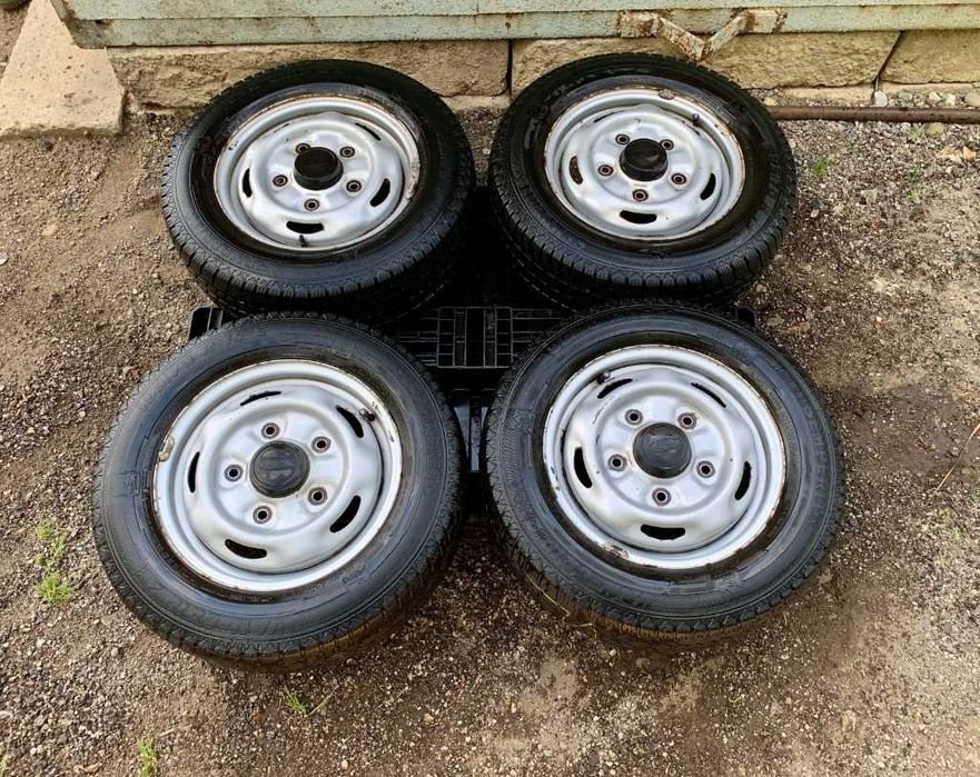 Джанти + ЗИМНИ ГУМИ 195/70/15C 15 5x160 за БУС Ford Transit(2000-2024)