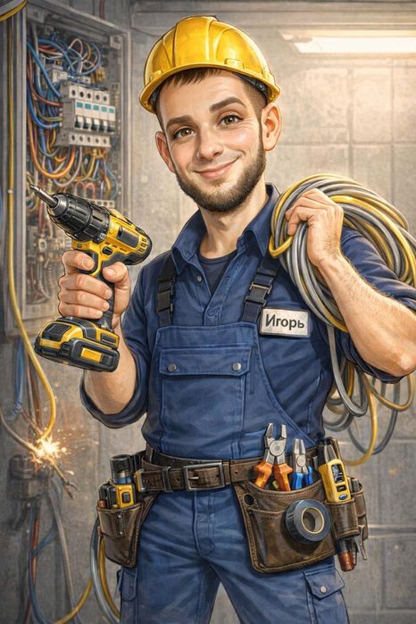 Услуги Электрика  Кокшетау