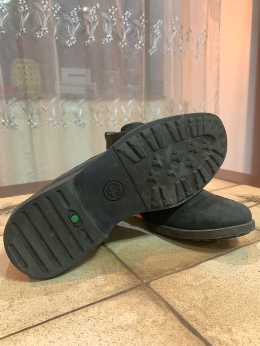 Ghete Timberland piele