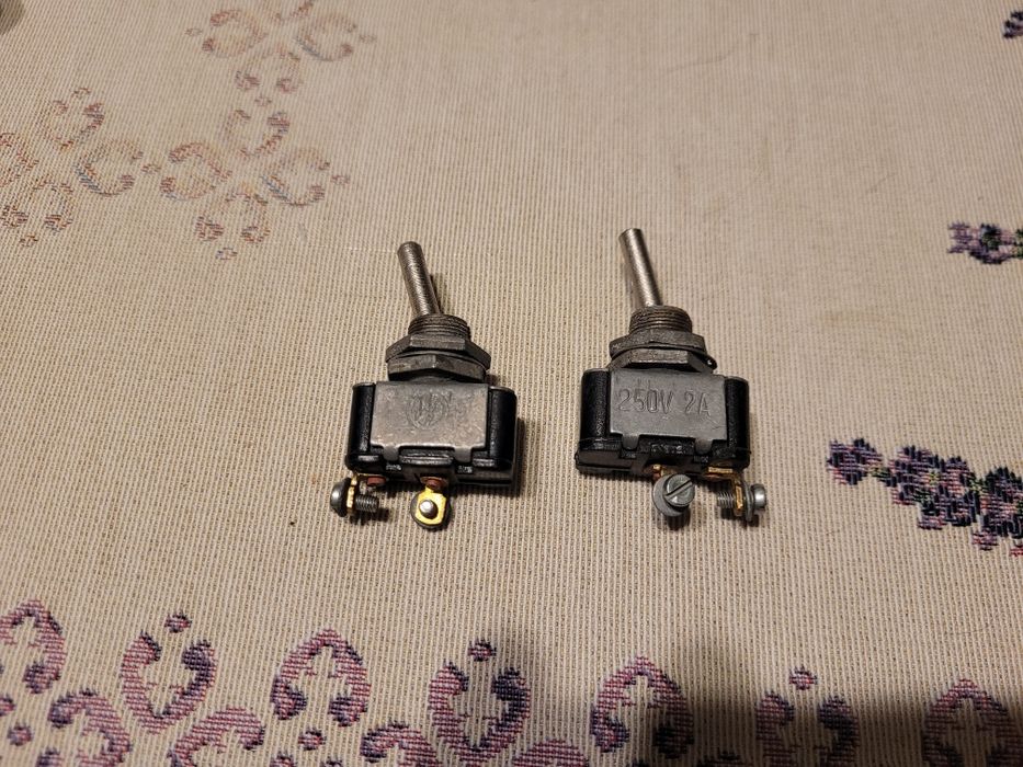 componente diverse - limitator de cursă 6012, rezistențe, comutatoare