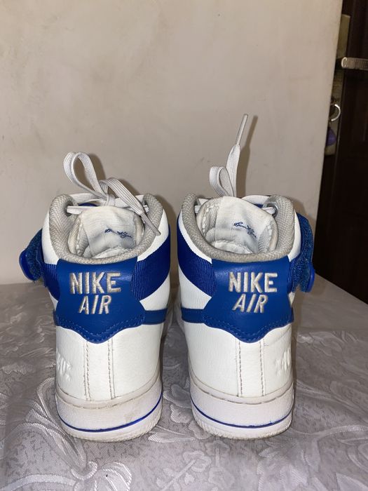 Air force 1 mid albastri
