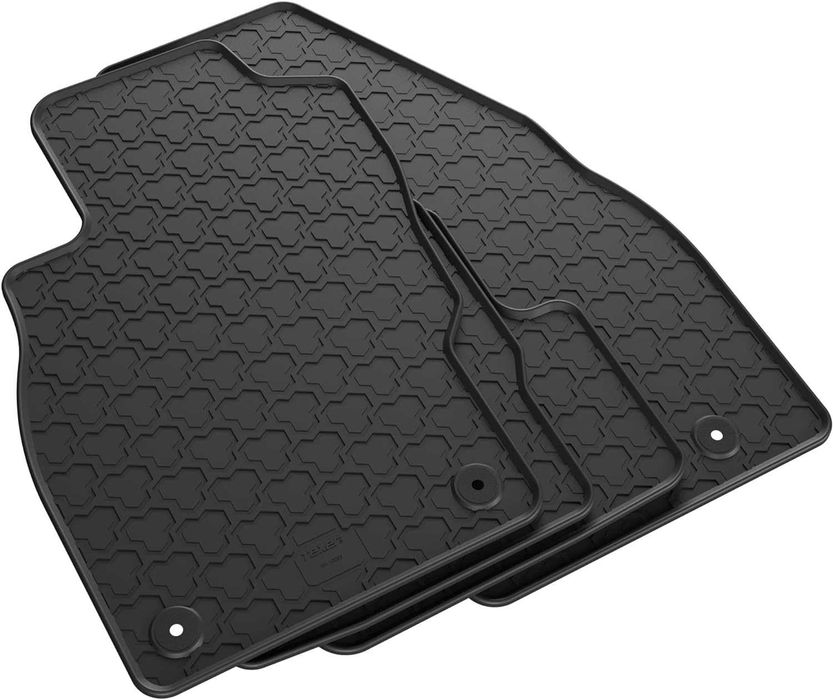 Гумени стелки за Opel Corsa D 2006 - 2014 със закопчалки Полски