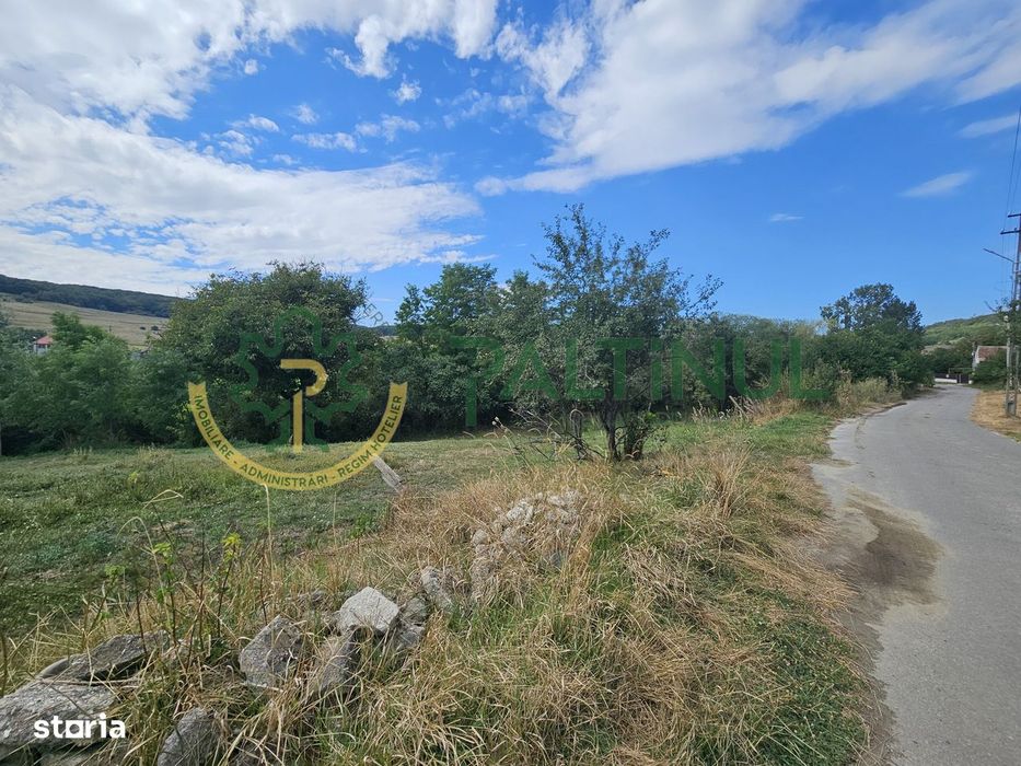 Teren intravilan de vânzare în Alămor, Sibiu, deschidere generoasă, ut