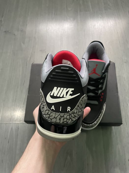 Air Jordan 3 Black Cement