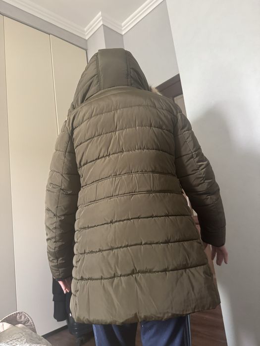 Новый пуховик зара хс